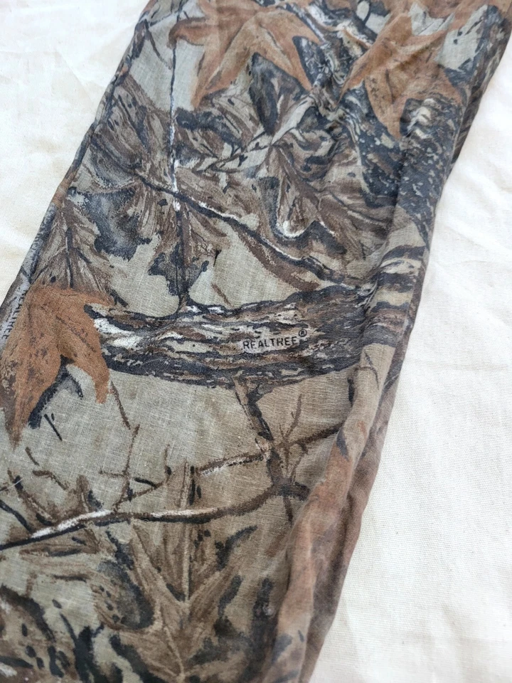 Vintage 70s 80s 90s Camo Light Spring Suit Pants Zip Up Top Turkey Size Large - Image 2 of 4