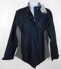 Men's Cutter & Buck WeatherTec Jacket Size Medium Black & Gray NWT (nn45)