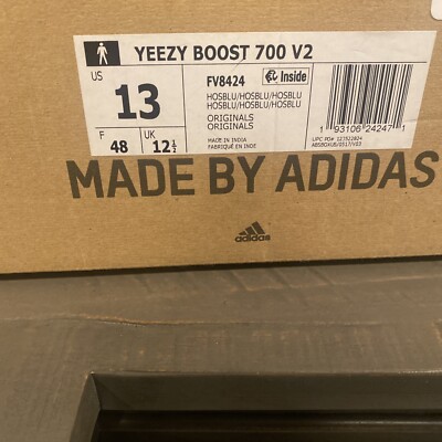 adidas gazelle silver green womens Adidas Yeezy Boost 700 V2 Hospital Blue 2019 (FV8424) Men's Size 11-12   Solestage