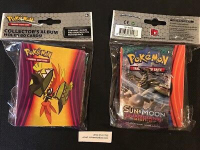  Pokemon TCG: Bundle of 4 Mini Album Binders for