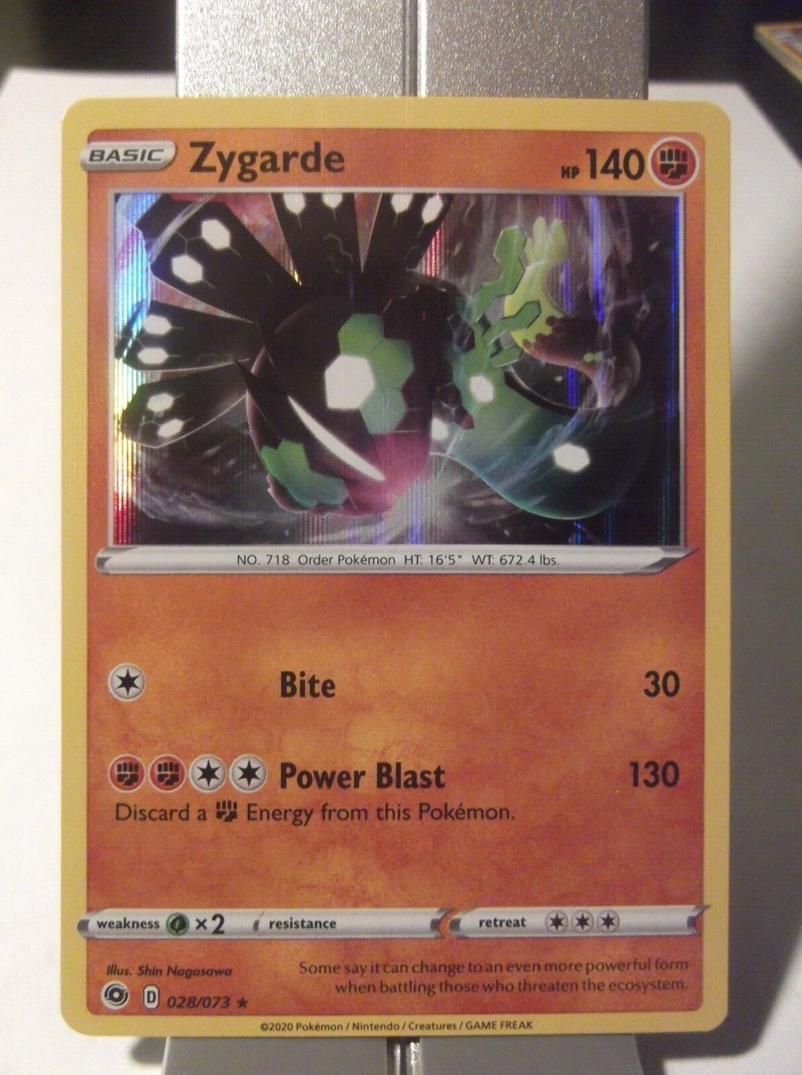 115PK28 - Zygarde - 28/73 - Champion Path - Rare Holo | eBay