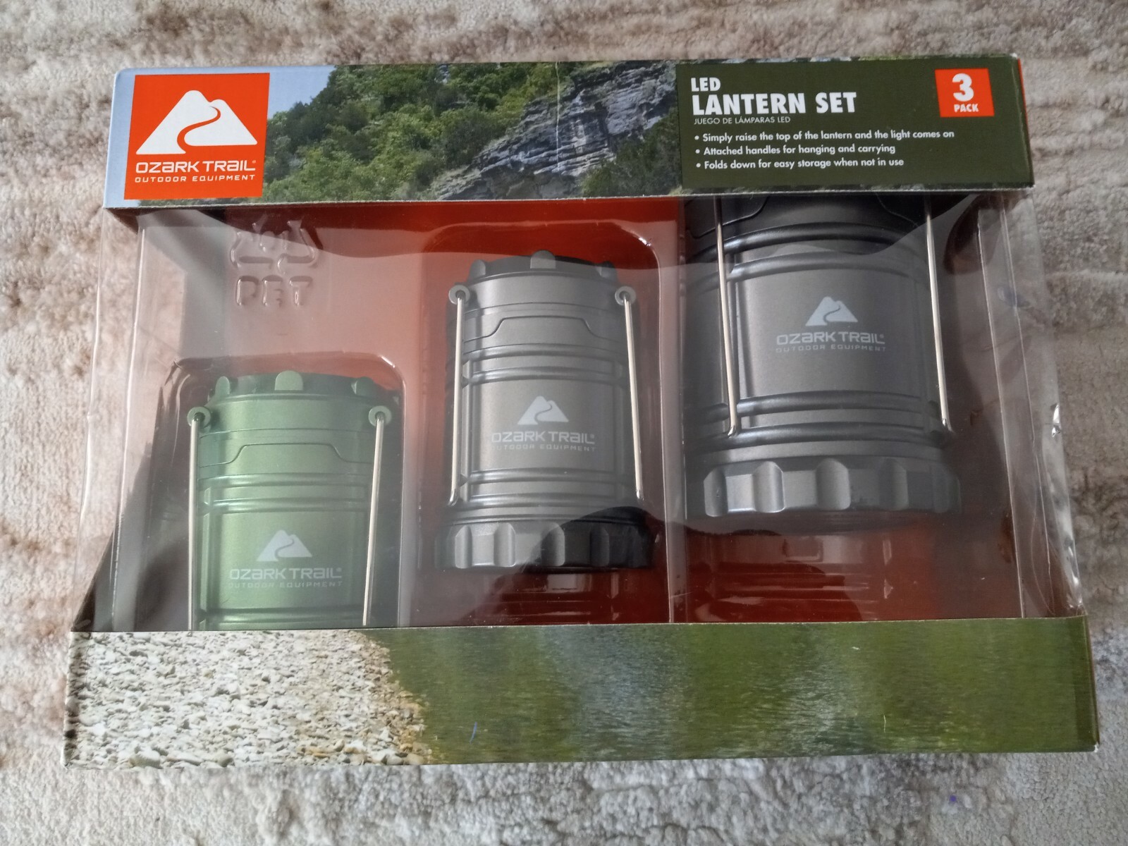 ozark trail portable lighting set