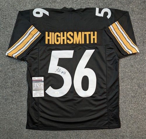 PITTSBURGH STEELERS ALEX HIGHSMITH AUTOGRAPHED SIGNED JERSEY JSA COA - Imagen 1 de 3