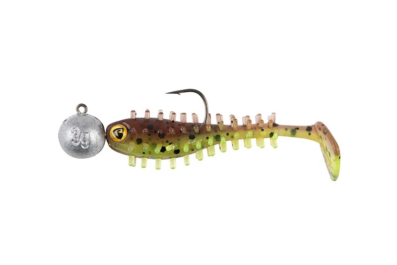 Fox Rage Ultra UV Spikey Fry Loaded Lure Pack 4 Stück 4cm 3g Barsch Köder - Bild 4 von 4