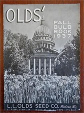 L.L. Old's Bulb Catalog Gardening Flowers 1937 illustrated mail order catalog