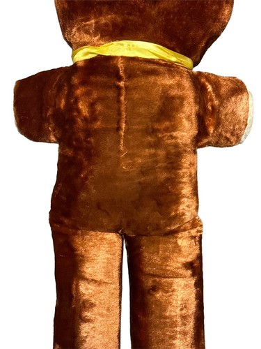 Vintage 1950's-1960's Teddy Bear Carnival Fair Plush Prize Brown, White - 第 8/12 張圖片