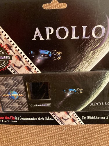 NEW 1995 Apollo 13 Cinemaclips 35mm Film Clip Movie Ticket - Picture 4 of 4