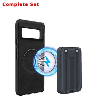 Select - magnetic case protector wire-free power bank fit Google Pixel 6 Pro NEW