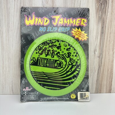 Vintage 1995 Frisbee Wind Jammer TSUNAMI Imperial No Slip Grip 100 Gram SEALED