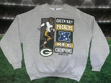 VTG 1997 NFL Green Bay Packers NFC Champions January 12 Sz 2XL Sweatshirt