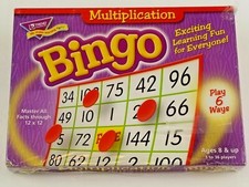 Trend Multiplication Bingo Game