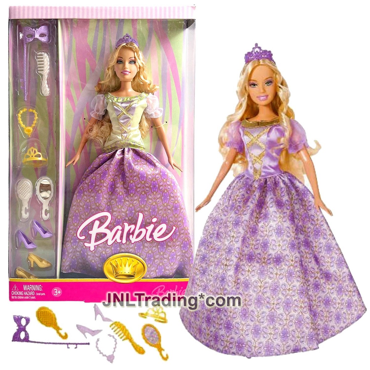 Year 2006 Barbie Masquerade Doll Hispanic Princess TERESA L2585 in