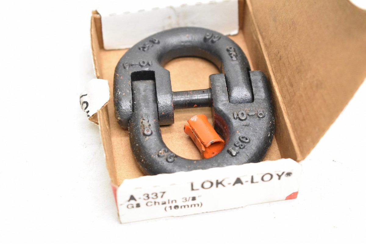 Crosby Lok-A-Loy Connecting Link Grd 8 Alloy Chain Fitting A