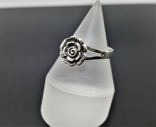 Rose Flower STERLING SILVER 925 Ring Floral Exclusive Design