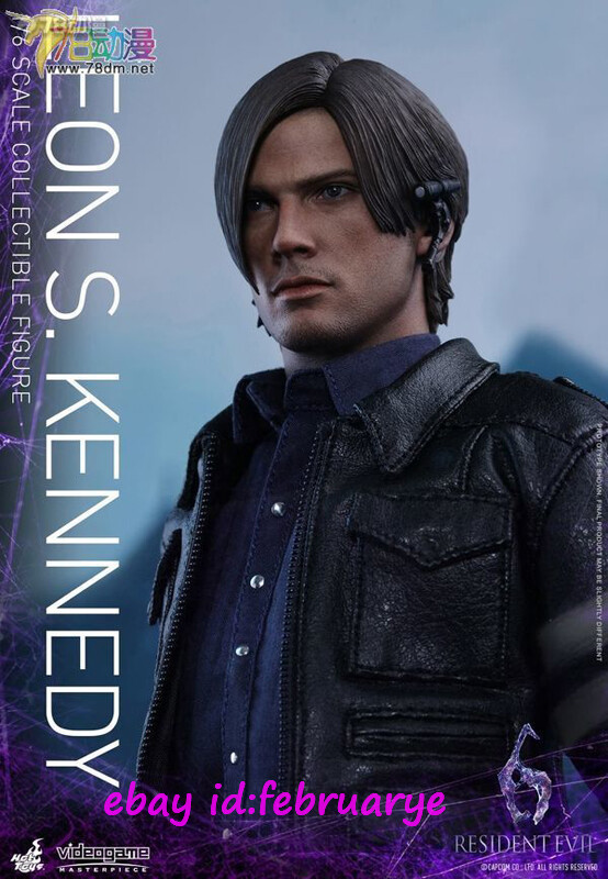 Hot Toys 1/6th Vgm22 Leon S. Kennedy Action Figures In Stock New