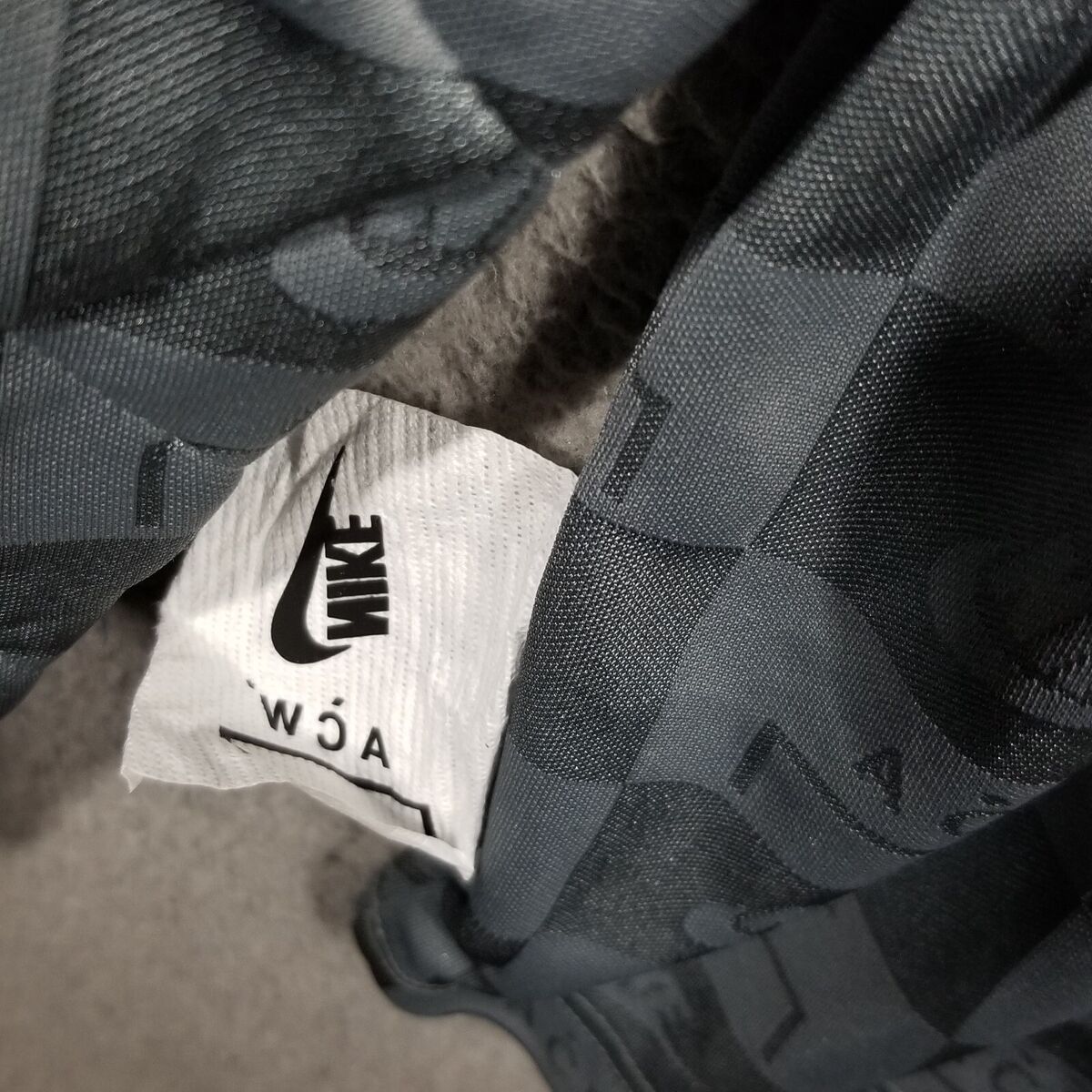 Mens Nike x A-Cold-Wall Long Sleeve Top Cool Atmosphere Gray Mens Nike x A-Cold-Wall Long Sleeve Top Cool Atmosphere Gray