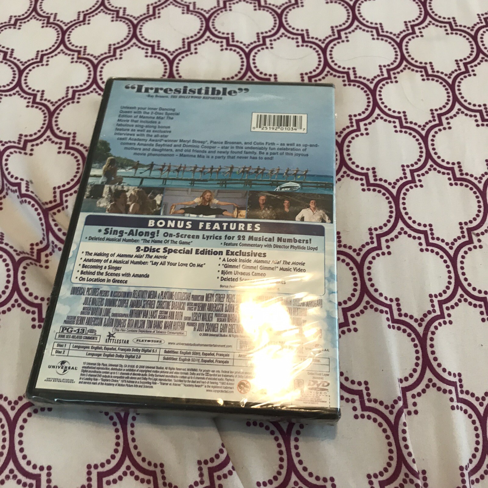 Mamma Mia (DVD, 2009, 2-Disc Set, Special Edition) for sale online | eBay