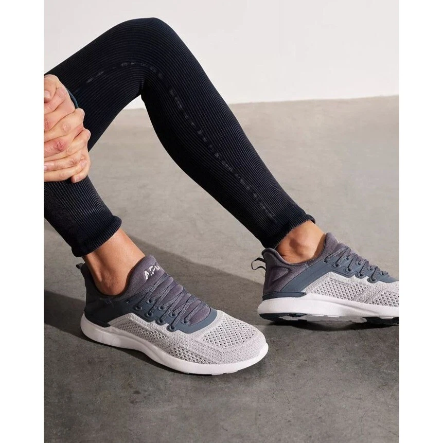 APL TechLoom Tracer Sneakers in Battleship Plaster White Womens Size 9.5  40.5 | eBay