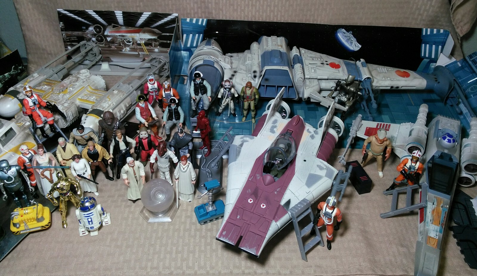 Hasbro stjärnornas krig Lot Potf Rebell Fleet Lot B vinge X, Y, En flygagagpilot (er) Trooper Hasbro stjärnornas krig Lot Potf Rebell Fleet Lot B vinge X, Y, En flygagagpilot (er) Trooper