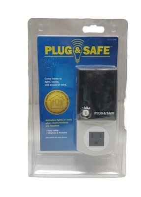 Plug & Safe Motion Sensor Detector Wireless Home Theft Security System PS8