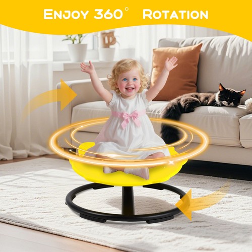Spinning Chair for Autistic Kids Improve Autism, ADHD, Motion Sickness - Picture 2 of 5