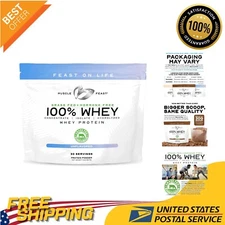 2lb Grass-Fed Whey Protein: Unflavored, Gluten-Free, Pasture Raised