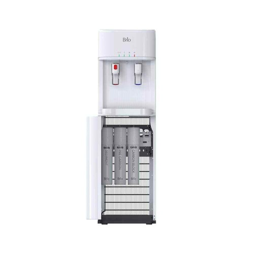 Bottleless Water Dispenser, 3-Stage Filtration, Hot & Cold, White