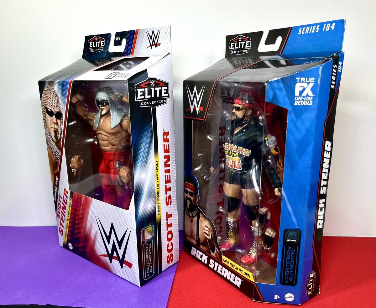 WWE Elite Collection Figure 2pk: SCOTT STEINER & RICK STEINER