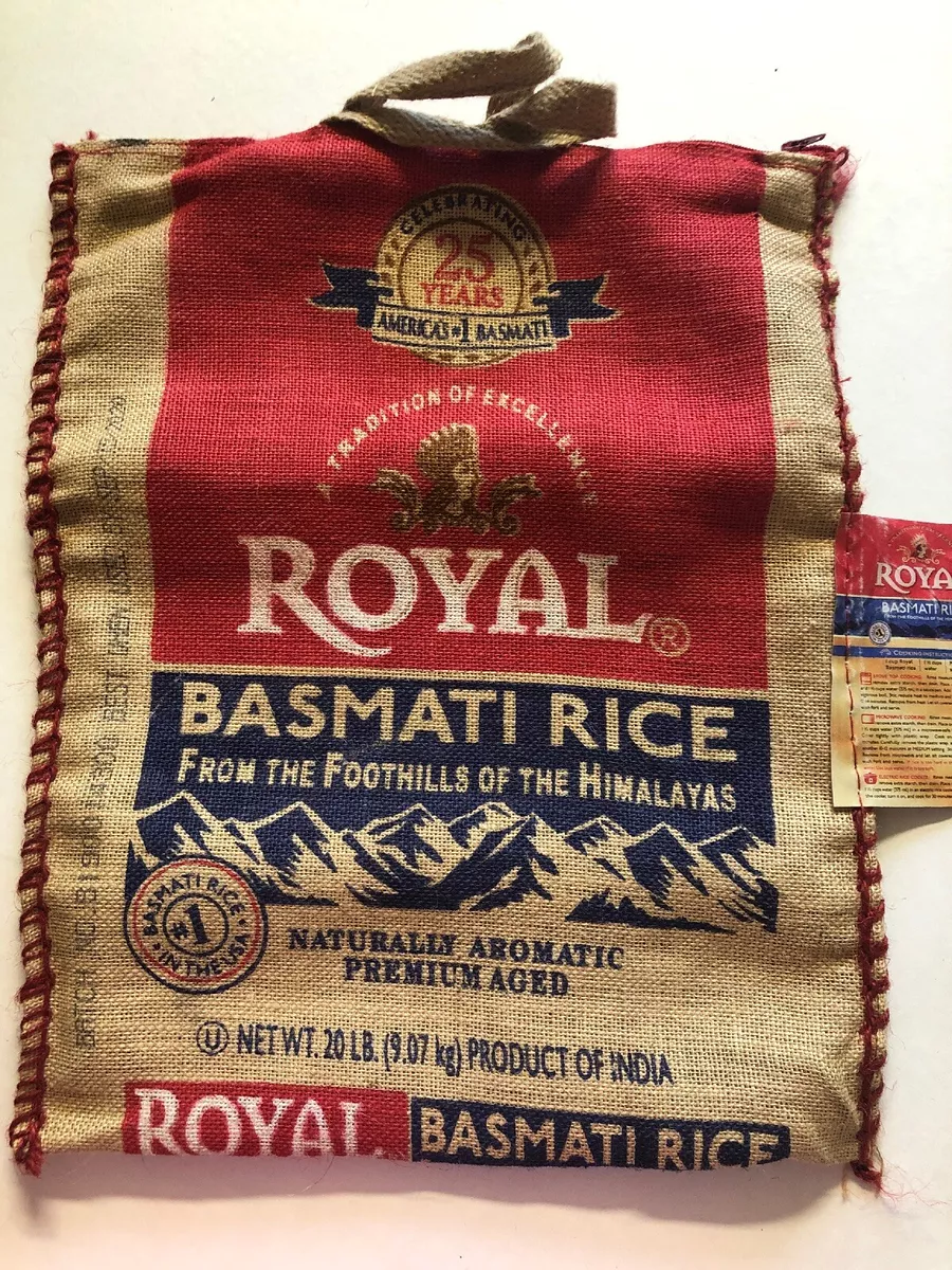 Jute rice shop bags