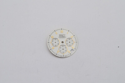 ZENITH ZIFFERBLATT HERREN UHR  EL PRIMERO CHRONO WEISS STAHL 29MM