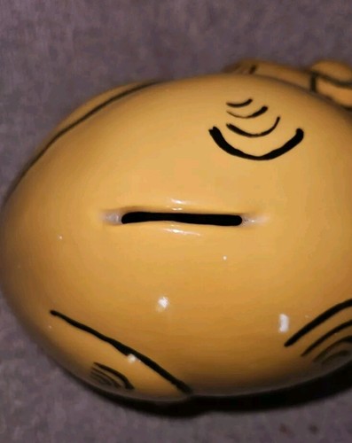 Vintage Garfield The Cat Hand Painted Ceramic Piggy Bank 1983 - Picture 7 of 12