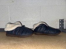 Vionic Gabrie Women's Puffy Arch Supportive Slipper Navy Blue Sz 6