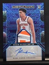 2024-25 Panini Obsidian - Rookie Jersey Ink Kevin McCullar Jr., Kevin...