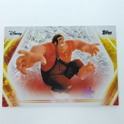 Ralph Wreck it 2026 Topps Disney Neon Snow Cap Parallel Card #107