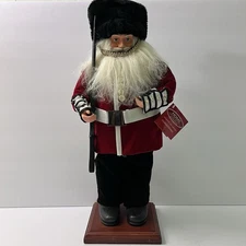 Visions Of Santa Solider Christmas With Rifle Hat 19” Home For The Holidays