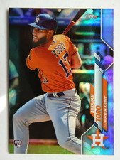 2020 Topps Series 1 #264 Abraham Toro Houston Astros RC Rookie Rainbow Card. rookie card picture