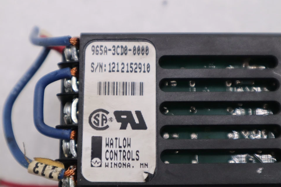 Watlow 965 Series 965A-3CD0-0000 Temperature Controller STOCK H1439A - Image 4 of 4