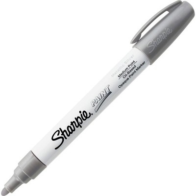 Silver Marking Pen Medium Point Oil Based Quick Drying Opaque Paint Marker