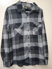 DIXXON Flannel Co Men XL Gray  YAGO Gold Tag Pre Pleat OG 2014