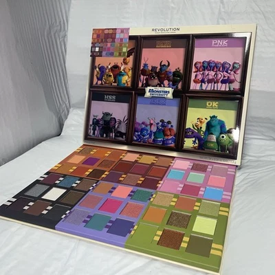 Revolution Makeup Disney Pixar Monsters University Palette New In Box!!!