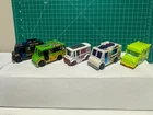 Hot Wheels  and Matchbox Food Trucks Lot （5 trucks）1:64 Collection VTG