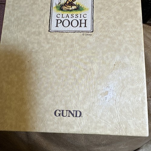Vintage GUND Classic Pooh Bear in a Book Box Never Used High Quality Plush Nice - Picture 11 of 21