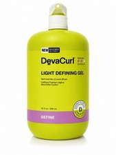 DevaCurl Light Defining Gel Soft Hold No-Crunch Styler 32 fl oz / 946 mL Pump
