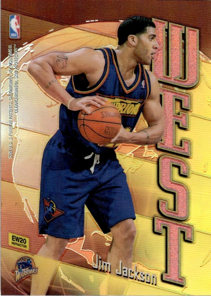 1998-99 Topps East/West Refractor Reggie Miller/Jim Jackson #EW20 Foto 2 de 2