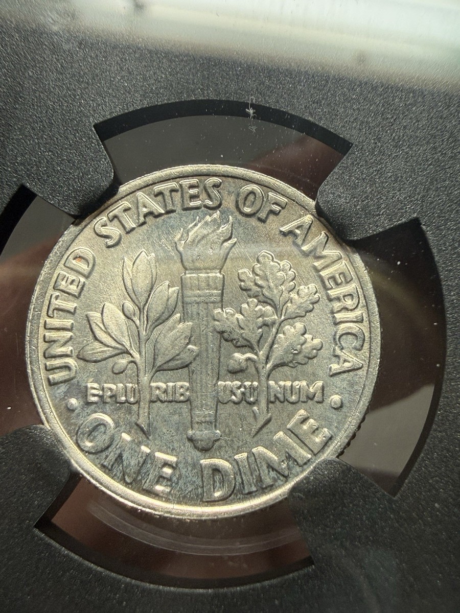 1982 NO P Roosevelt Dime NGC MS 66 *2025 Mosaic* VAULT BOX