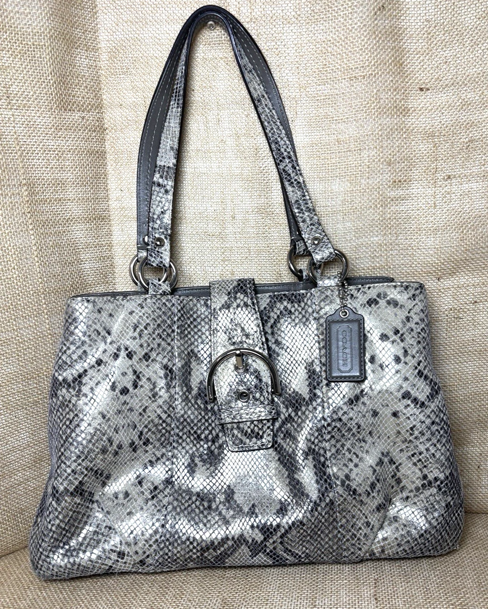 バッグ COACH Python Embossed Y2K Tote Bag rare Coach Python Snap Bags & Handbags for Women for sale | eBay