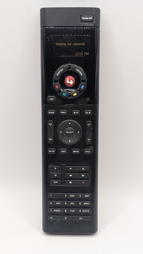 Control4 C4-SR250B-Z-B System Remote Control (Displays WAITING FOR NETWORK)