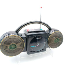 Poste Radio K7 Philips Roller 2 vintage - Boombox - Lire description