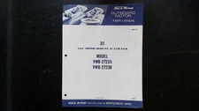 Wards Sea King Outboard Motor Parts Catalog VWB-27235 VWB-27236 1971