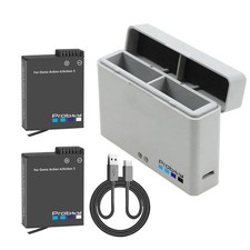 2200mAh Battery Charger for DJI OSMO Action 4/3 Sports Camera Accessories